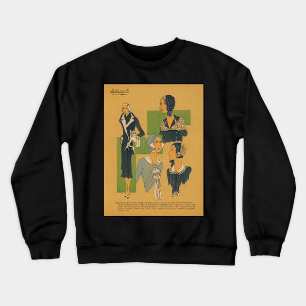 Vintage Fashion - Retro #510 Crewneck Sweatshirt by LisaLiza